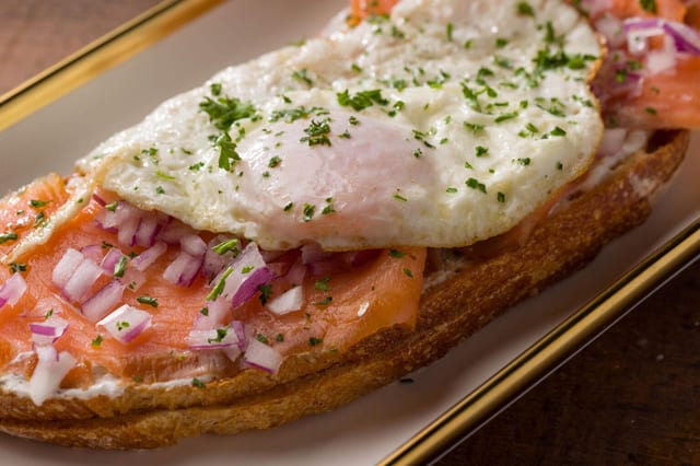 Smoked Salmon Tartine