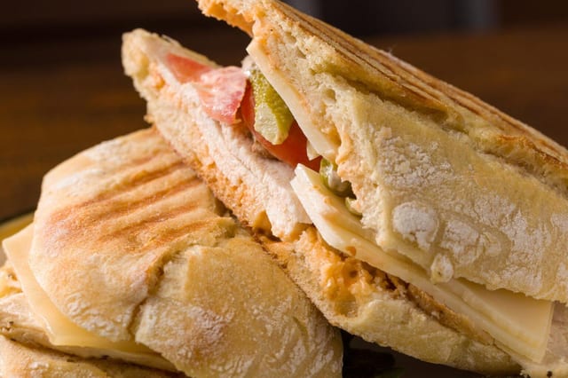 Spicy Garlic Chicken Panini