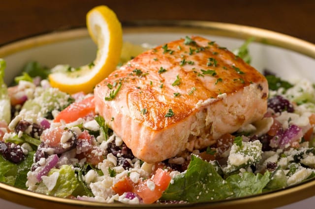Salmon (Greek Way) Salad