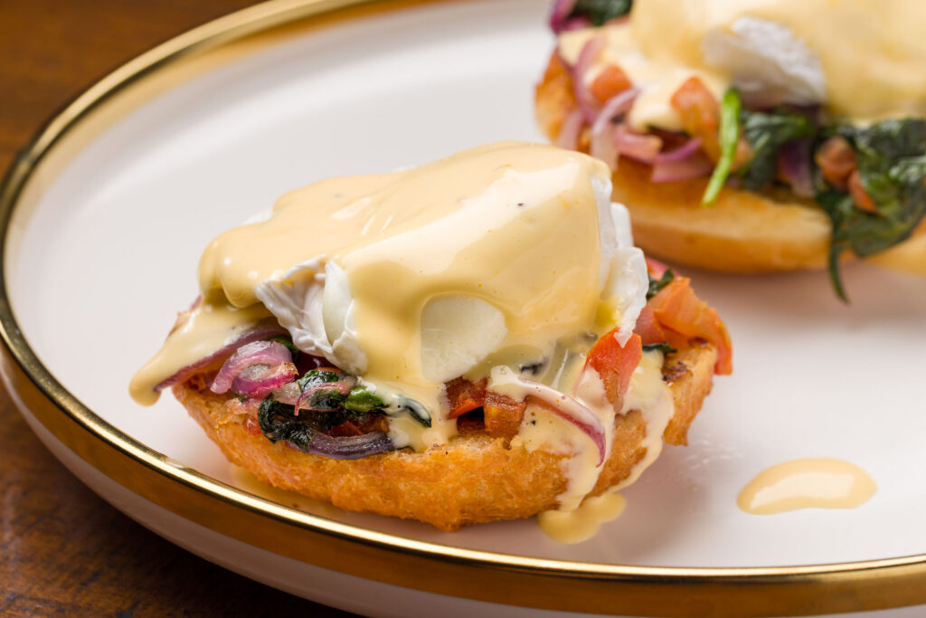 OeufsBenedictFlorentine 6 LOrange